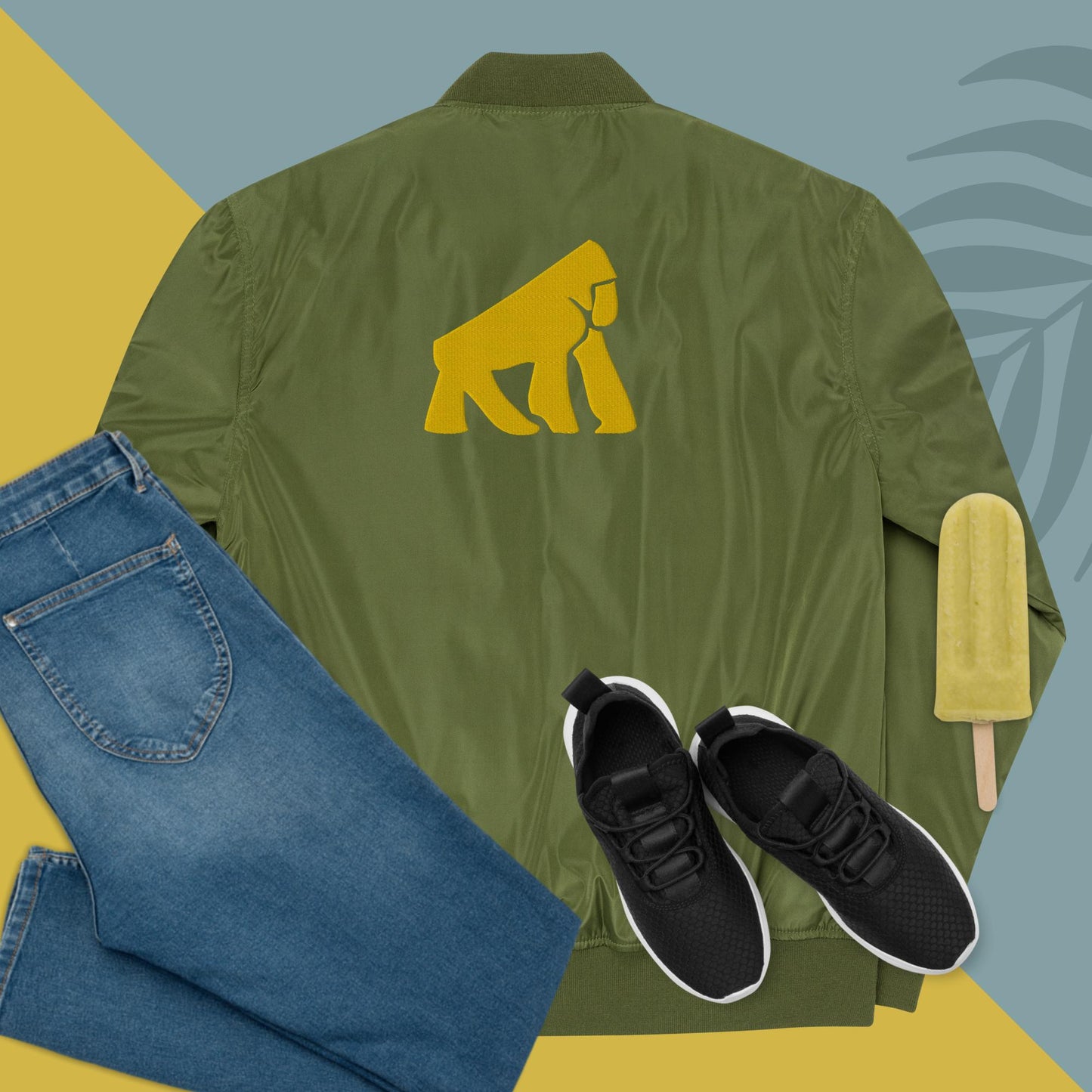 Premium recycled bomber jacket