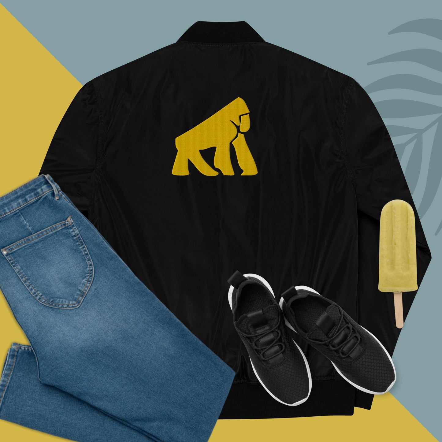 Premium recycled bomber jacket