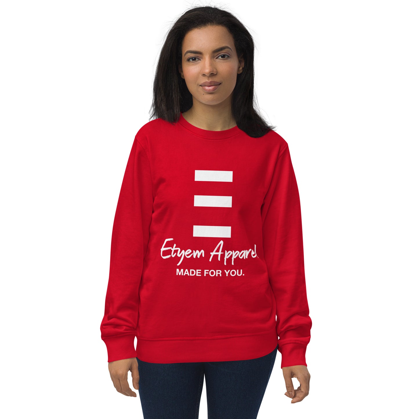 Unisex organic sweatshirt