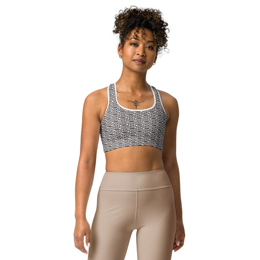 Pattern Sports bra