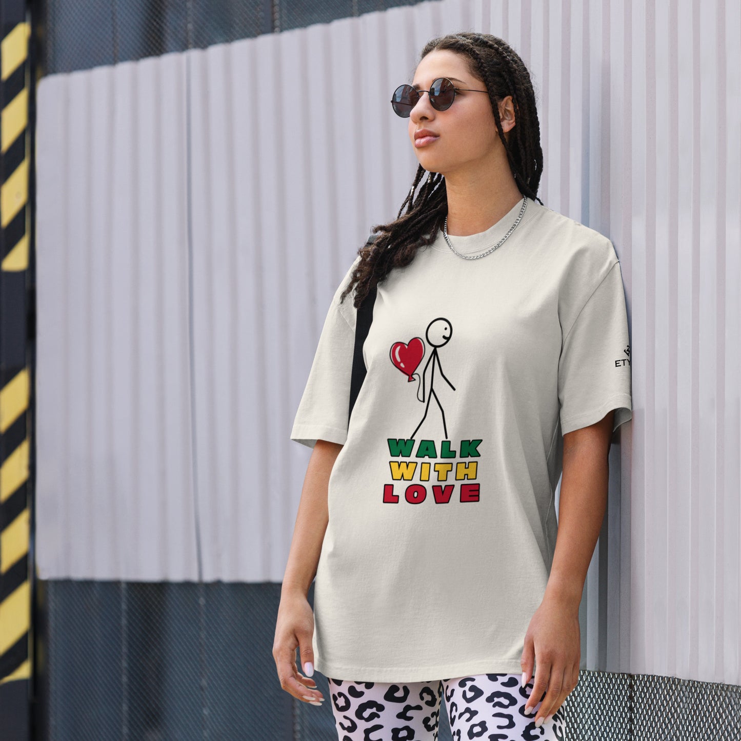 Oversized faded t-shirt