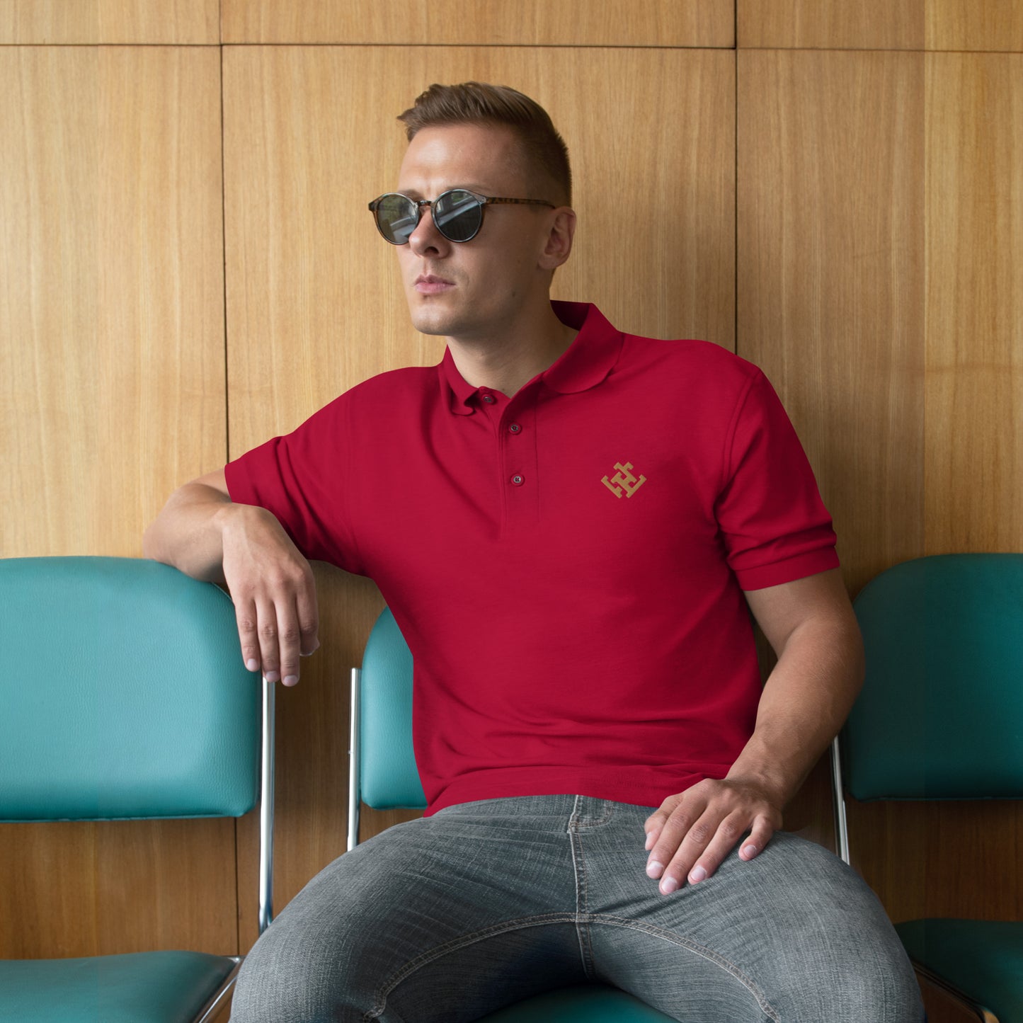 Men's Premium Logo Polo