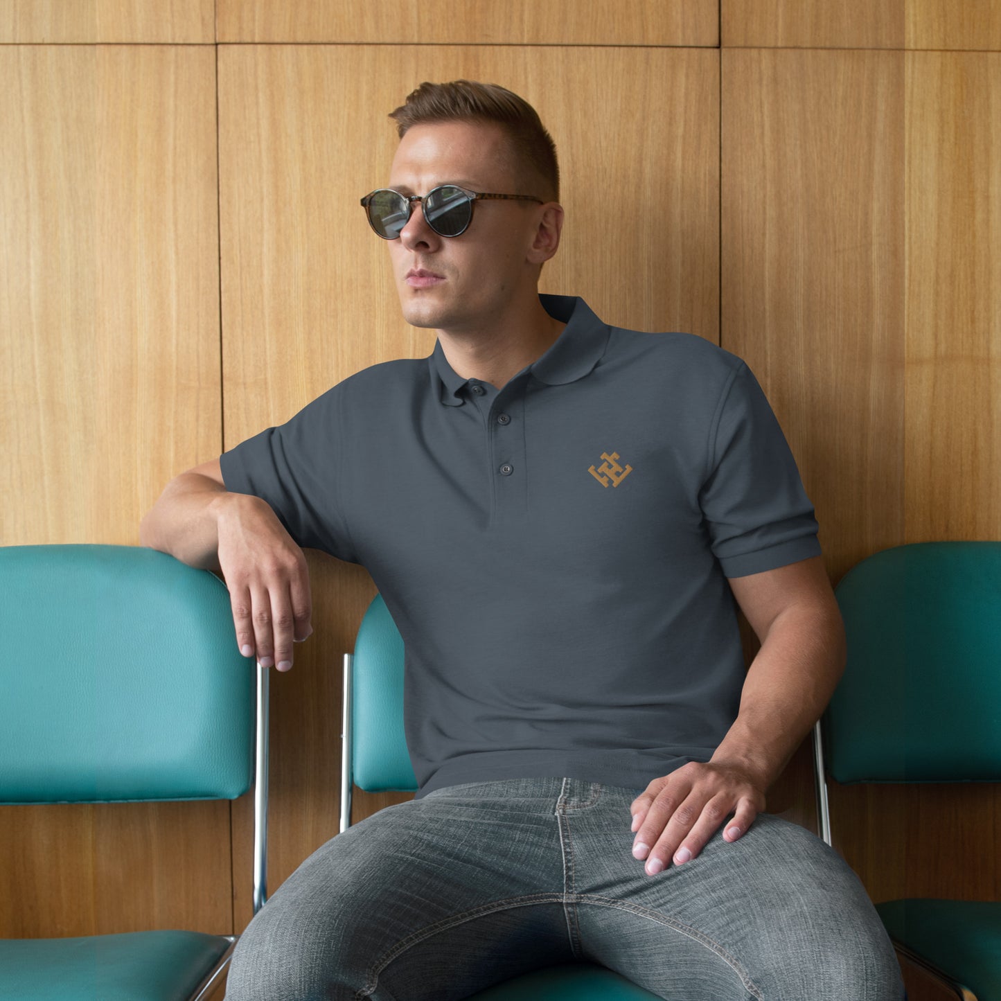 Men's Premium Logo Polo