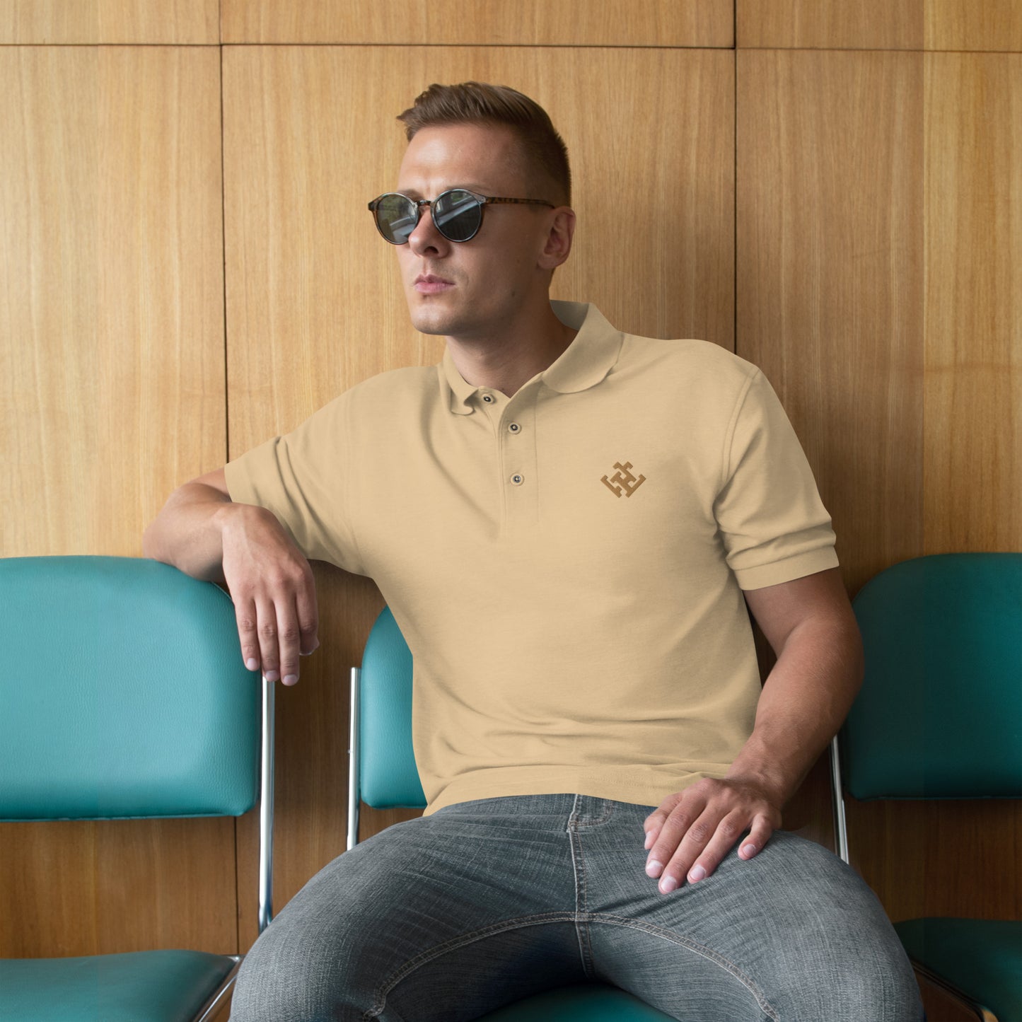 Men's Premium Logo Polo