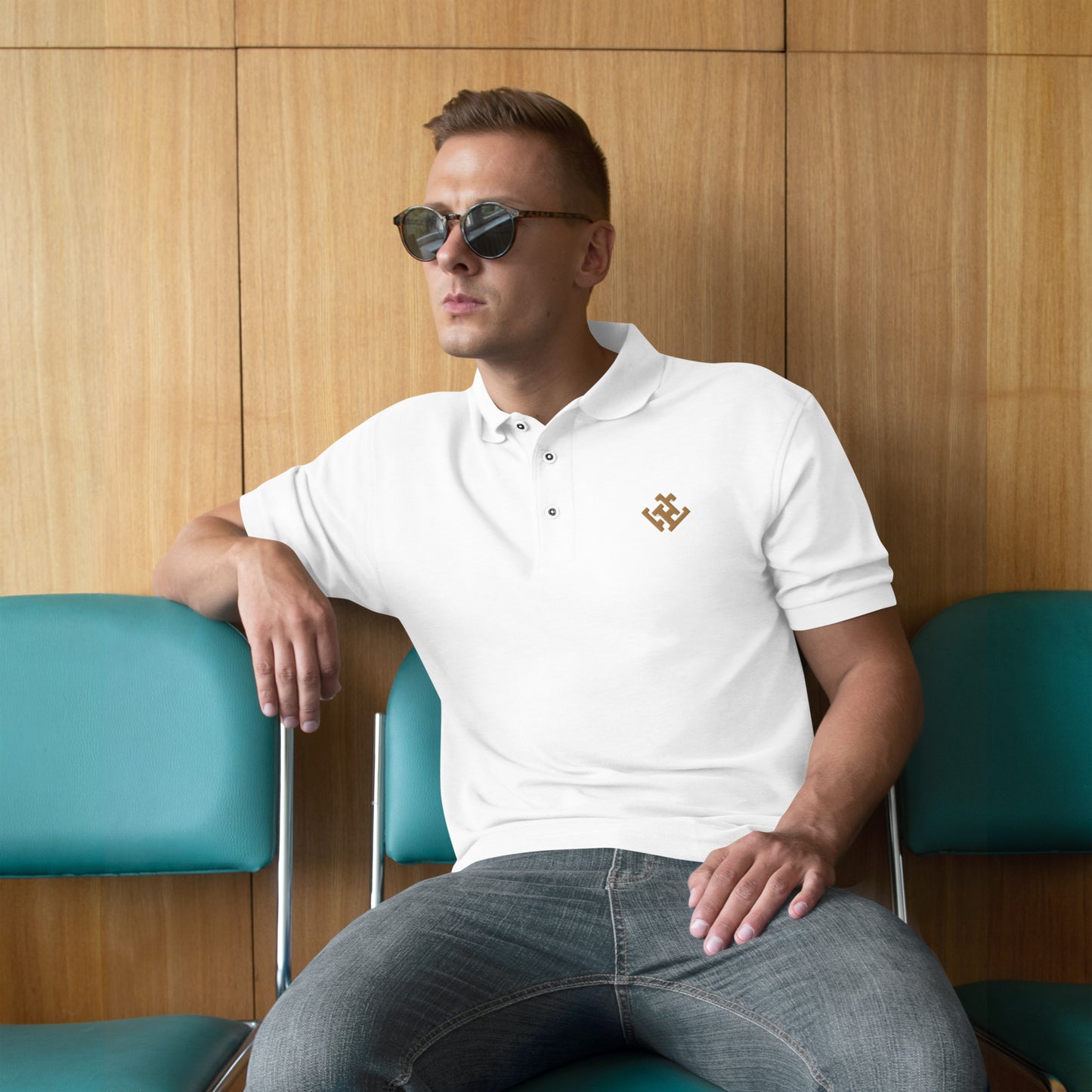 Men's Premium Logo Polo