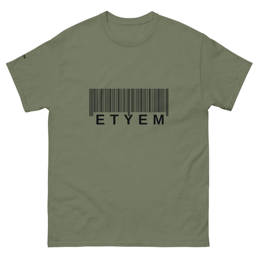 Unisex barcode classic tee