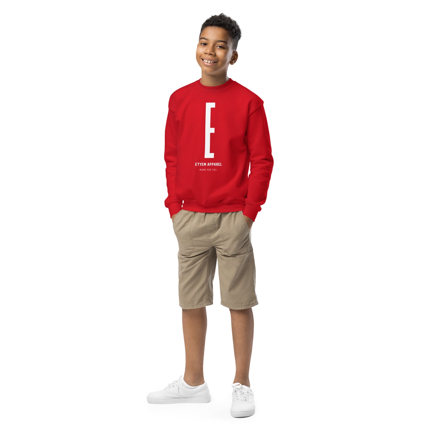 Youth crewneck sweatshirt
