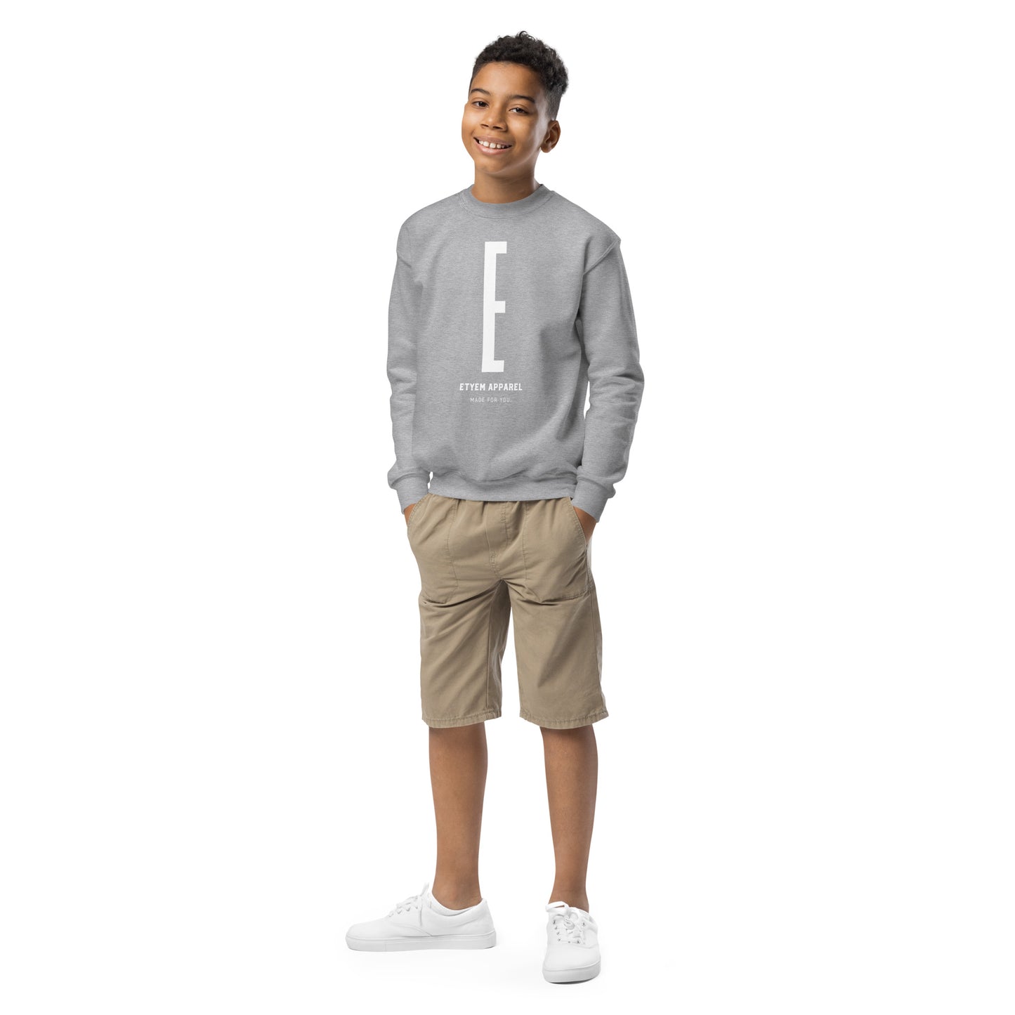 Youth crewneck sweatshirt